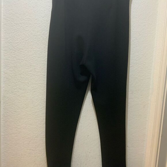 Lisa Perry New York Wide Leg Pants Size Black Women’s 100% wool size 12 - Picture 4 of 7